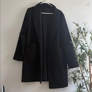 Black Longline Coat